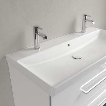 РАКОВИНА 100Х47 VILLEROY&BOCH AVENTO, STONE WHITE (4156A4RW)
