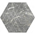 Фото плитки PARADYZ MARVELSTONE LIGHT GREY HEKSAGON GRES SZKL. MAT.19,8X17,1 из коллекции PARADYZ MARVELSTONE 