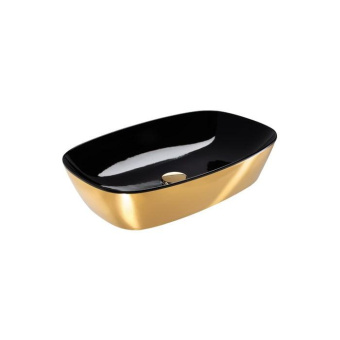 КЕРАМИЧЕСКАЯ РАКОВИНА 60 СМ CATALANO GOLD&SILVER, GOLD/BLACK (160APGRLXNO)