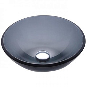 СТЕКЛЯННАЯ РАКОВИНА KRAUS BLACK (GV-104-14-12MM)