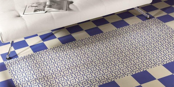 MAINZU CERAMICA VICTORIAN AZUL 20X20X0,9