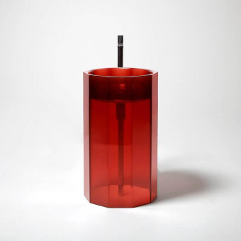 НАПОЛЬНАЯ РАКОВИНА ANTONIO LUPI VITREO, КРАСНЫЙ (VITREO SANGRIA)
