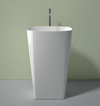 КЕРАМИЧЕСКАЯ РАКОВИНА 55 СМ CATALANO GREEN LUX, CEMENTO SATINATO (1FRGRLXCS)