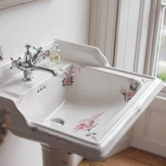 КЕРАМИЧЕСКАЯ РАКОВИНА 65 СМ BURLINGTON ENGLISH GARDEN (B15D)