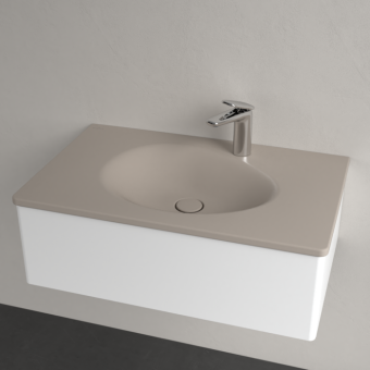 РАКОВИНА ВСТРАИВАЕМАЯ 80Х50 VILLEROY&BOCH ANTAO, ALMOND (4A7584AM)
