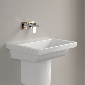 РАКОВИНА 55Х44 VILLEROY&BOCH SUBWAY 3.0, WHITE ALPIN (4A705801)