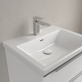 РАКОВИНА 60Х47 VILLEROY&BOCH SUBWAY 3.0, WHITE ALPIN (4A706001)