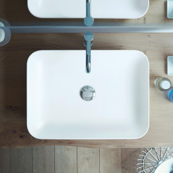 РАКОВИНА 55Х40 СМ DURAVIT CAPE COD, БЕЛЫЙ (2347550000)