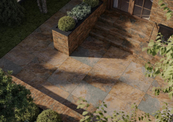 PARADYZ ARDIS RUST КЛИНКЕРНАЯ ФАСАДНАЯ ПЛИТКА МАТ 6,6X40X1,1