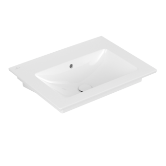 РАКОВИНА 65,5Х50 VILLEROY&BOCH VENTICELLO, WHITE ALPIN CERAMICPLUS (412467R1)