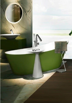 ВАННА КАМЕННАЯ GESSI CONO 180 СМ (45923)