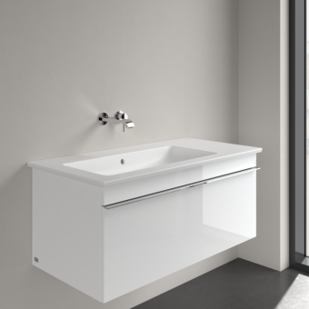 РАКОВИНА 100Х50 VILLEROY&BOCH VENTICELLO, STONE WHITE (4134L3RW)