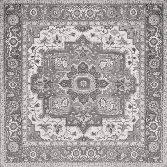 APARICI KILIM BLACK NATURAL 59,5X59,5X0,9