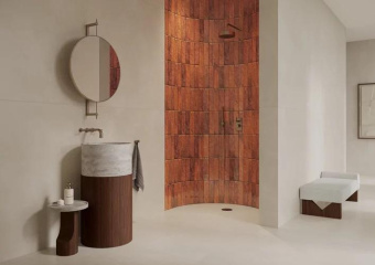 PARADYZ MONPELLI WINE CEGIELKA MIX STR Блеск 6,5X29,8