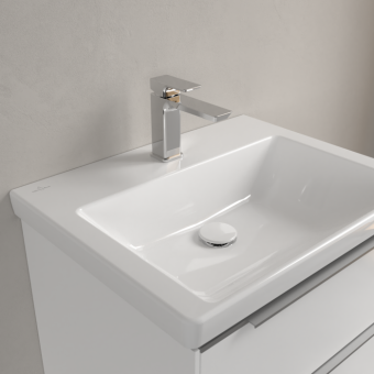 РАКОВИНА 60Х47 VILLEROY&BOCH SUBWAY 3.0, WHITE ALPIN (4A706101)