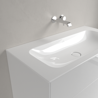 РАКОВИНА ВСТРАИВАЕМАЯ 100Х50 VILLEROY&BOCH FINION, WHITE ALPIN (4164A3R1)