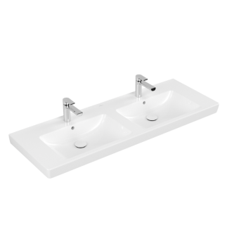РАКОВИНА 130Х47 VILLEROY&BOCH SUBWAY 2.0, WHITE ALPIN (7175D001)