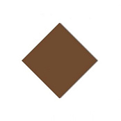 VIVES CERAMICA TACO DOME MARRON 4X4X0,8