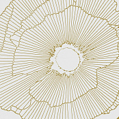 APARICI ART-DECO WHITE SPRITZ NATURAL 29,7X29,7X0,99
