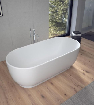 ВАННА КАМЕННАЯ DURAVIT LUV 160Х75 СМ, БЕЛАЯ (700461000000000)