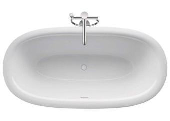 ВАННА АКРИЛОВАЯ DURAVIT WHITE TULIP 160Х80 СМ, БЕЛАЯ (700468000000000)