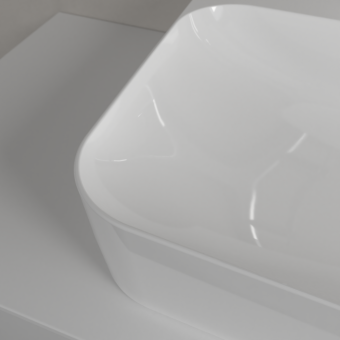 РАКОВИНА НАКЛАДНАЯ 100Х47 VILLEROY&BOCH FINION, WHITE ALPIN (41681LR1)