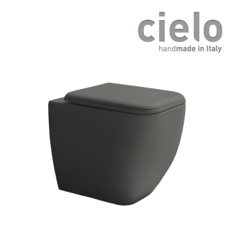 УНИТАЗ НАПОЛЬНЫЙ CIELO SHUI COMFORT, ТЕМНО-СЕРЫЙ (SHCOVA-CM)