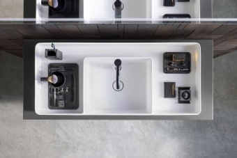 РАКОВИНА 104Х46 СМ DURAVIT BENTO STARCK BOX, БЕЛЫЙ (2381102071)