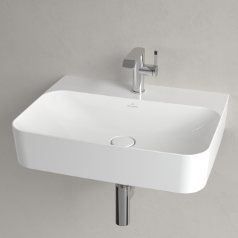 РАКОВИНА НАКЛАДНАЯ 60Х47 VILLEROY&BOCH FINION, WHITE ALPIN (416864R1)