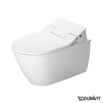 ПОДВЕСНОЙ БЕЗОБОДКОВЫЙ УНИТАЗ DURAVIT RIMLESS DARLING NEW SENSOWASH (2563590000)