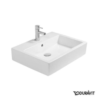 КЕРАМИЧЕСКАЯ РАКОВИНА 60 СМ DURAVIT VERO, БЕЛАЯ (0454600000)