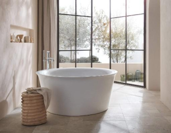 ВАННА АКРИЛОВАЯ DURAVIT WHITE TULIP 140Х140 СМ, БЕЛАЯ (700470000000000)