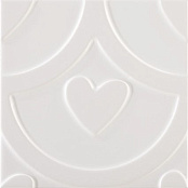 PAMESA AGATHA COEUR BLANCO 25X25