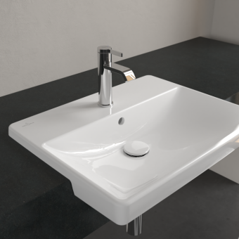 РАКОВИНА 55Х44 VILLEROY&BOCH AVENTO, WHITE ALPIN (4A065501)