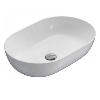 КЕРАМИЧЕСКАЯ РАКОВИНА 60*41 СМ GLOBO T-EDGE, БЕЛЫЙ (B6O60BI)