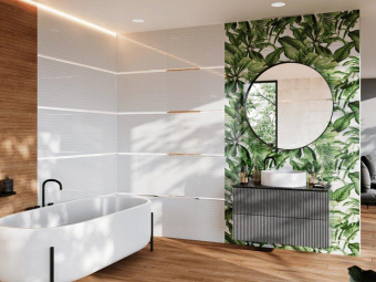 CERAMIKA COLOR PREMIUM GARDEN TROPIC B ДЕКОР 25X75X0,9