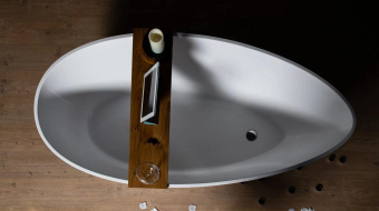 ВАННА КАМЕННАЯ FANCY MARBLE DOLORES 170Х77 СМ , БЕЛАЯ (14170001)