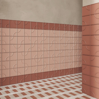 TERRATINTA MICRO WAYS CURVE KLINKER MIWAC1312 12,5Х12,5