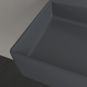 РАКОВИНА ПОДВЕСНАЯ 100Х47 VILLEROY&BOCH MEMENTO 2.0, GRAPHITE (4A22A5I4)