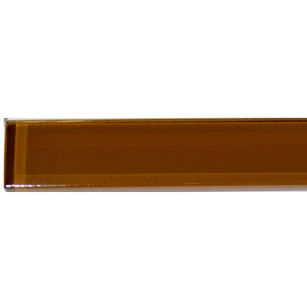 KOTTO GLASS FRIEZE GF 7514 BROWN WHITE 2,5X75X0,8