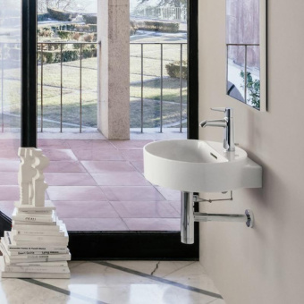 КЕРАМИЧЕСКАЯ МИНИ-РАКОВИНА 40 СМ LAUFEN VAL, БЕЛЫЙ (H8112810001041)