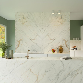 MARAZZI GRANDE MARBLE LOOK GOLDEN WHITE SATIN RETT 160X320X0,6