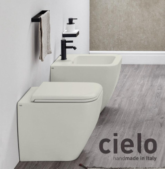 УНИТАЗ НАПОЛЬНЫЙ CIELO SHUI COMFORT, СВЕТЛО-СЕРЫЙ (SHCOVA-PM)