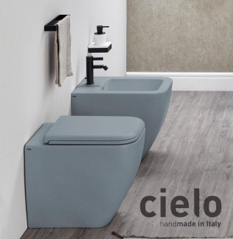 УНИТАЗ НАПОЛЬНЫЙ CIELO SHUI COMFORT, СЕРЫЙ (SHCOVA-BR)