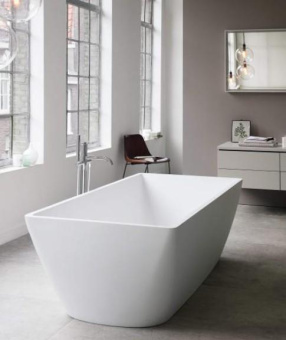 ВАННА КАМЕННАЯ DURAVIT DURASQUARE 160Х75 СМ, БЕЛАЯ (700460000000000)