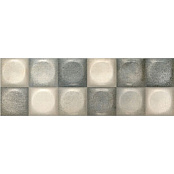 PORCELANITE DOS 7515 GRIS RELIEVE В056 25x75
