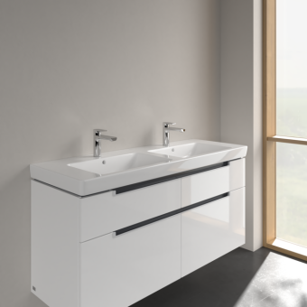 РАКОВИНА 130Х47 VILLEROY&BOCH SUBWAY 2.0, WHITE ALPIN (7175D001)