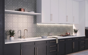 GOLDEN TILE LAURENT МІКС4 ДЕКОР 18,6X18,6X0,8