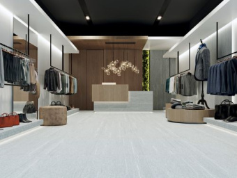 LASSELSBERGER RAKO VALS PEPPER RECT DARK GREY 59,8X119,8