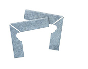 STROEHER ROCCIA GRIGIO 9117.840 7,3X29